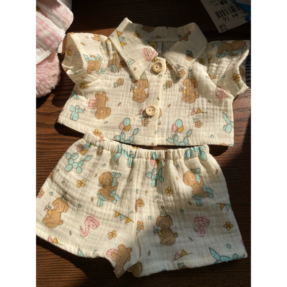 Bartholomew bear cute clothes outfits - Birthday puppy sleepwear(tiny) - Picture 2 of 2